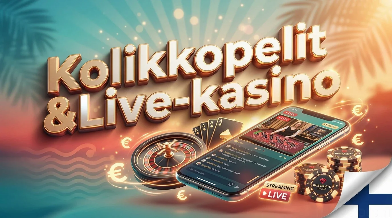 Kolikkopelit &Live-kasino