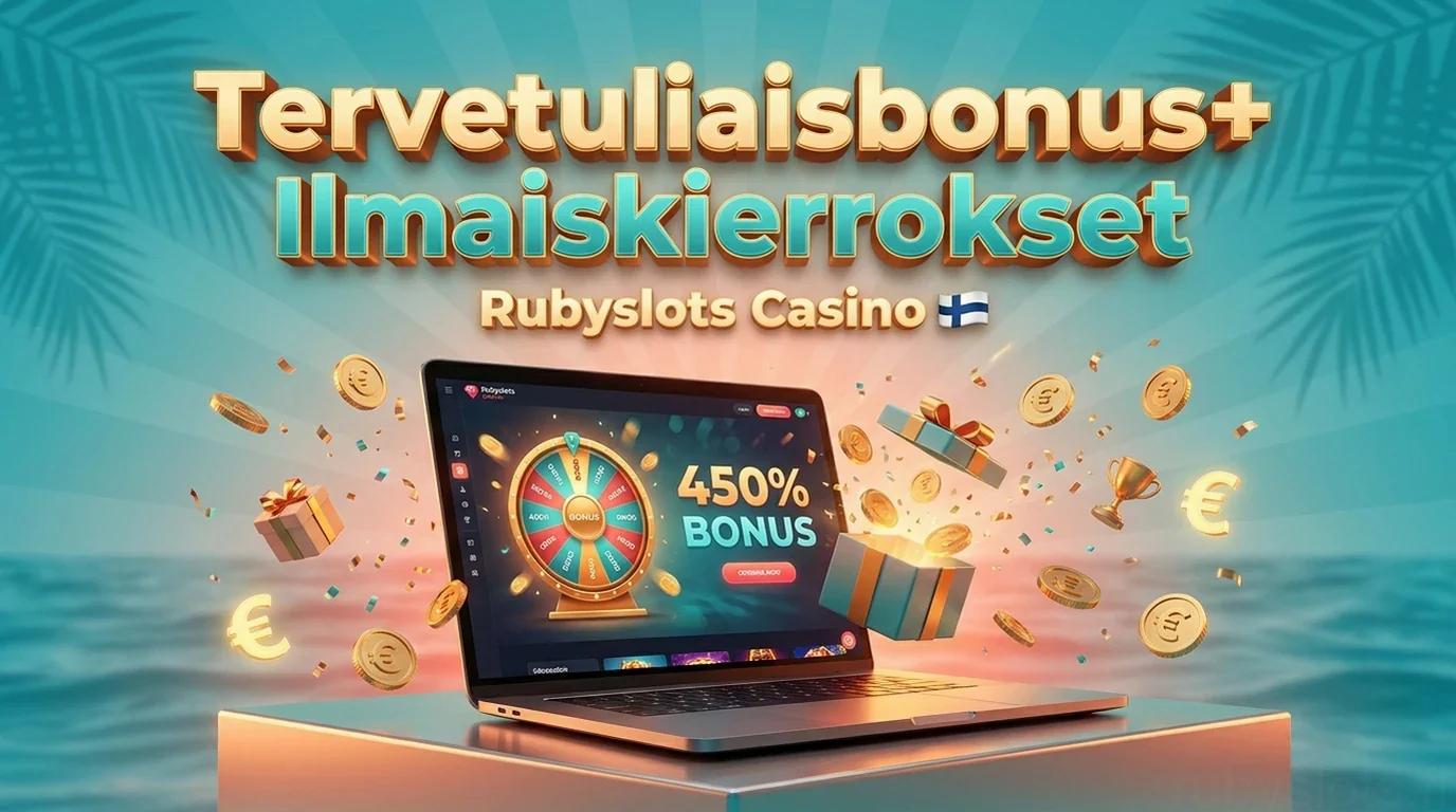 Tervetuliaisbonus+ Ilmaiskierrokset